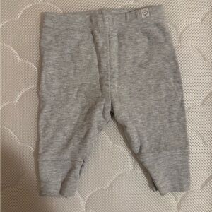 Baby Mori Gray Baby Leggings